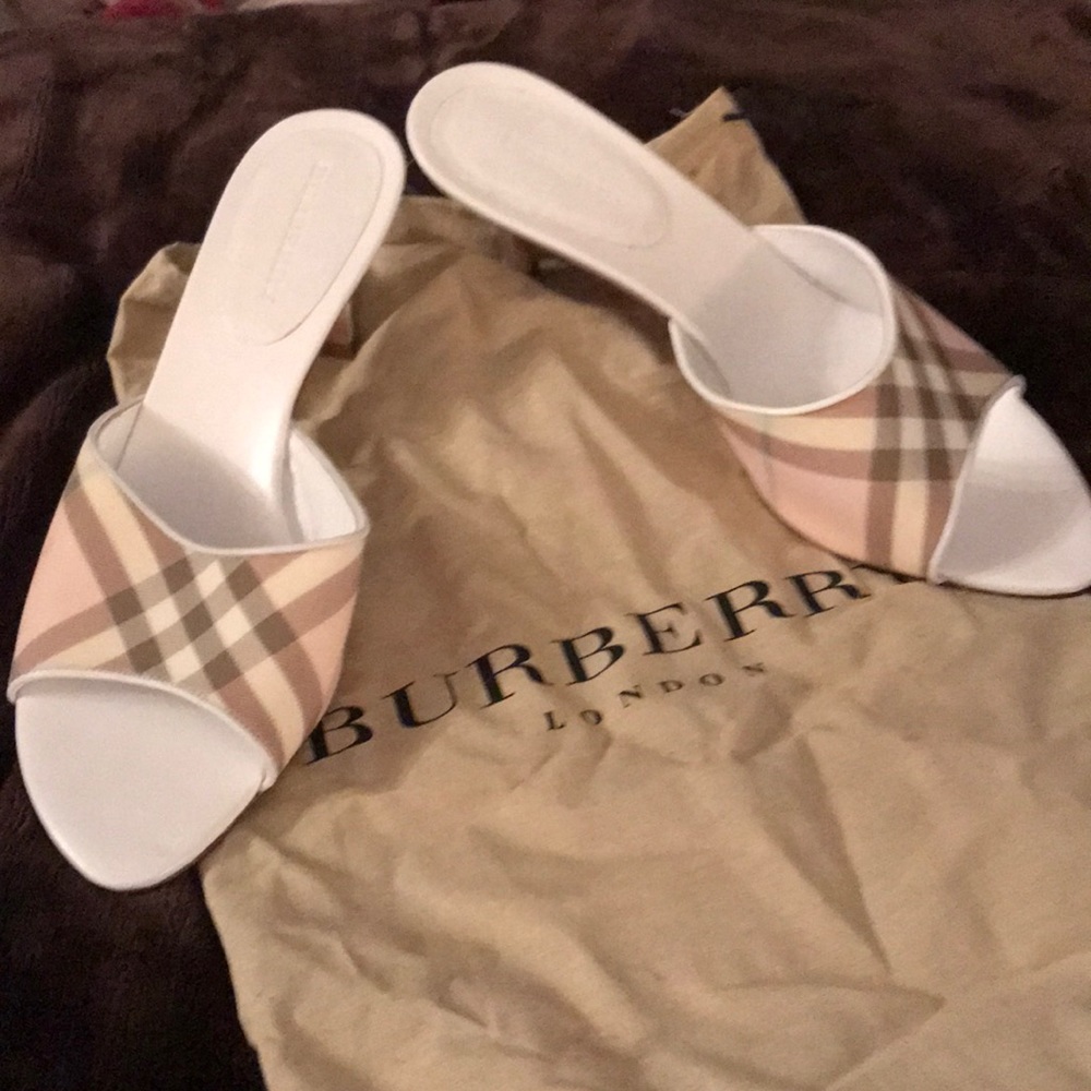 Excellent Used Condition Burberry Heels - 7 1/2